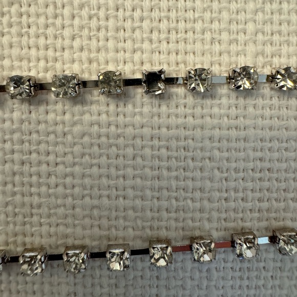 Urban Outfitters Jewerly Rhinestone Metal Bra Size L - Picture 5 of 8